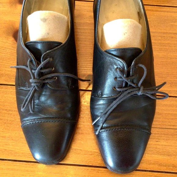 BALLY FABULOUS /COMFORTABLE TIE PUMPS w/LUG SOLES EXCELLENT COND SWISS QUALITY - Picture 10 of 12